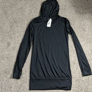 Thin hooded dress